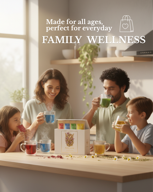 WELLNESS TEAS ( combo pack - 32 bags )