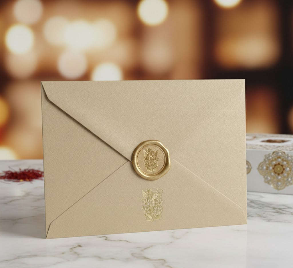 The ethnic hamper ( dry fruits + saffron )