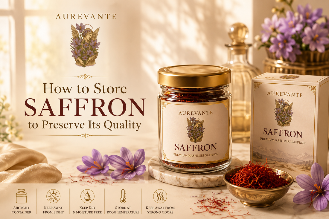 The Right Way to Store Saffron: Preserve Its Purity and Quality