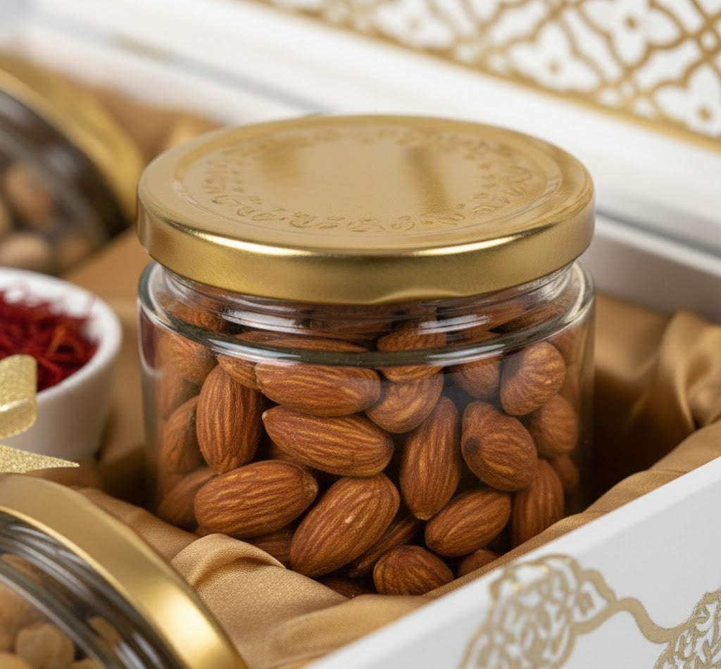 The ethnic hamper ( dry fruits + saffron )