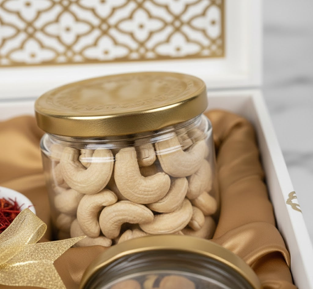 The ethnic hamper ( dry fruits + saffron )