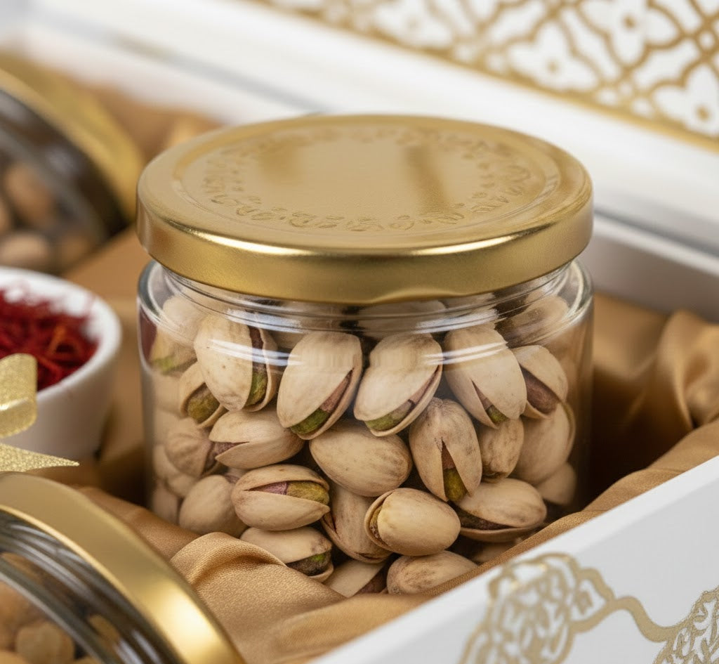 The ethnic hamper ( dry fruits + saffron )